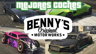 Mejores COCHES del TALLER DE BENNY´s GTA Online