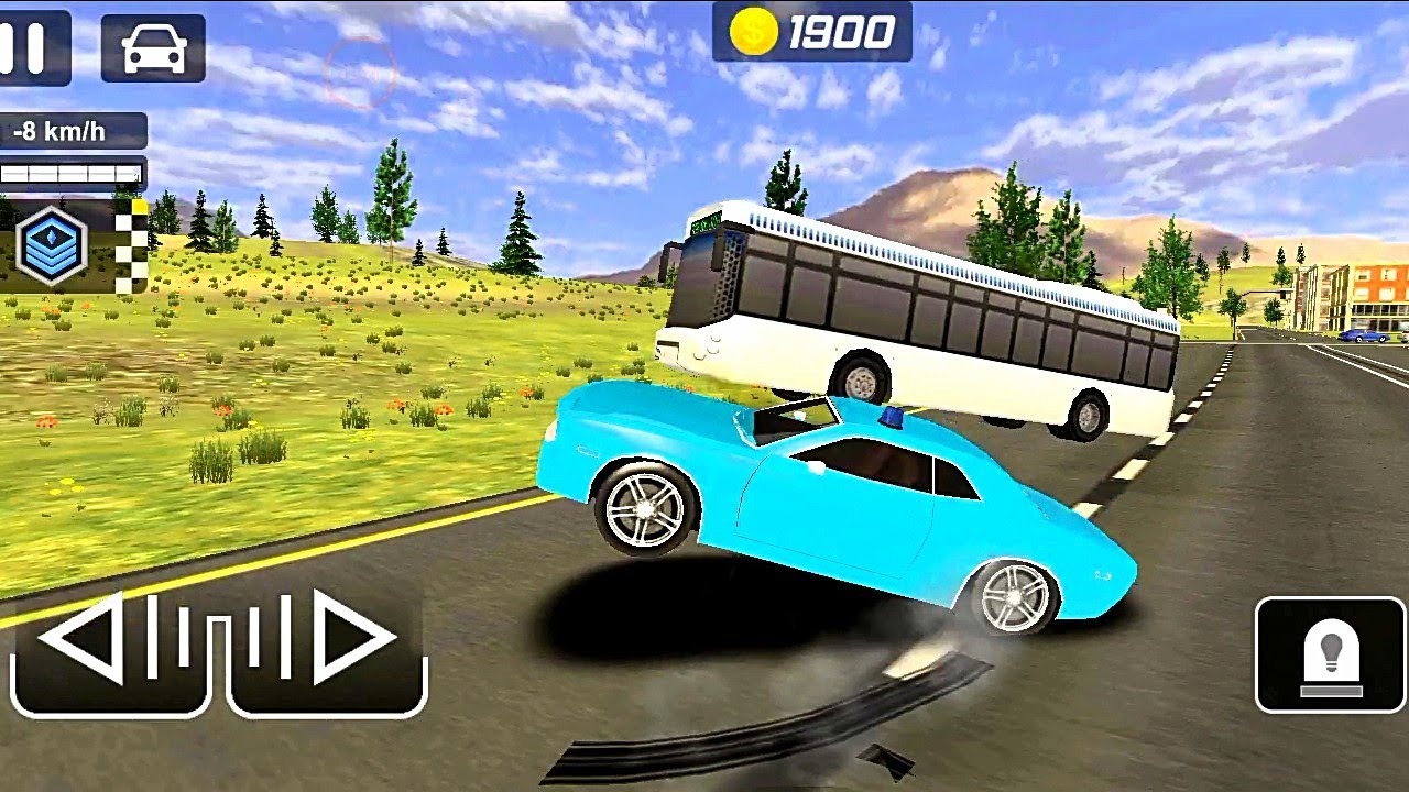 🔥 Police Car Chase Cop Simulator Part - 4 | Extreme Police Pursuit!