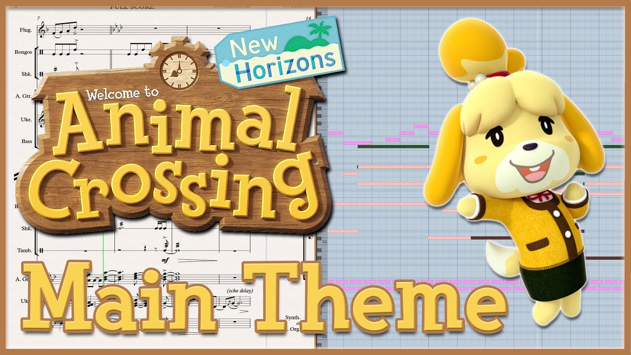 5pm Animal Crossing New Horizons Sheet Music Transcription Youtube