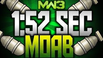 MW3: *INSANE* 1:46 MOAB on Interchange