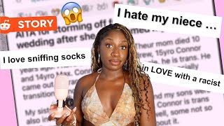 the WILD world of shameless “Am I The Drama” reddit confessions