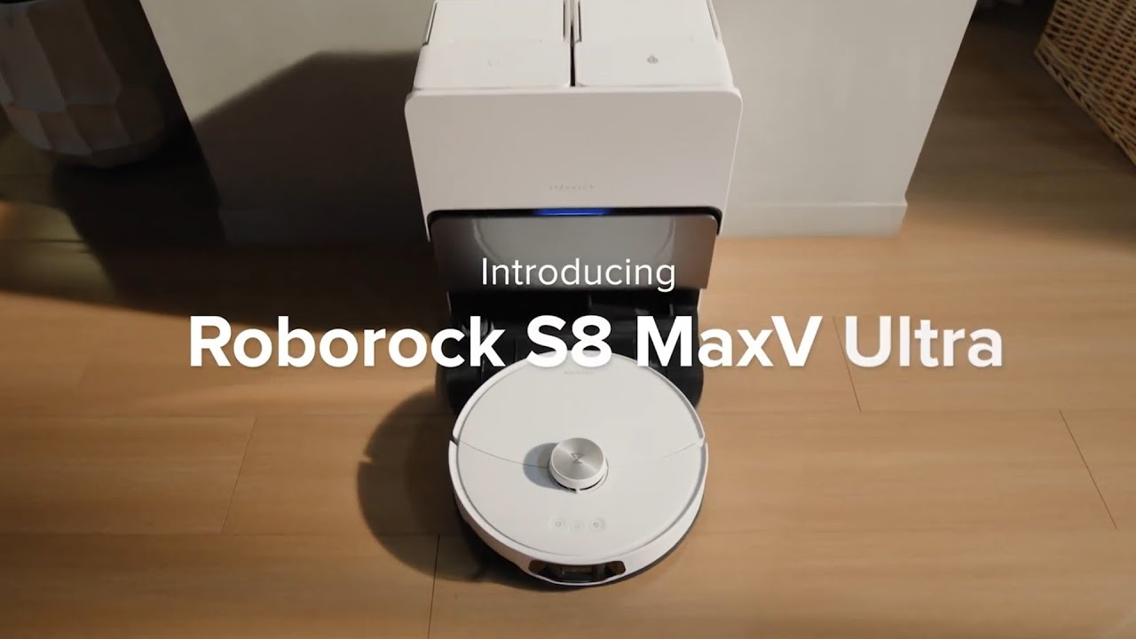 Roborock S8 MaxV Ultra  New Stylish Powerful Electric Cleaner
