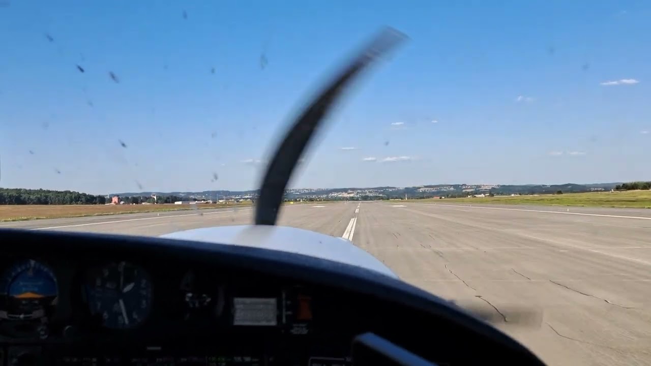 OH-STL Landing in Cesky Budejovice LKCS, MiK Europe Trip 2023