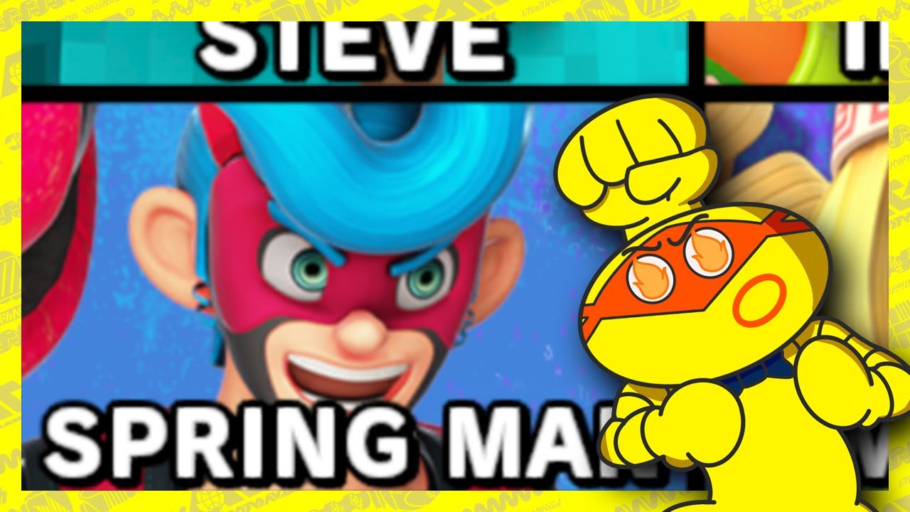 Smash Ultimate Spring Man Skin Showcase - YouTube