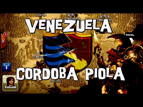 Venezuela vs Córdoba Piola | Martes Bélico | Descubriendo Clash of Clans