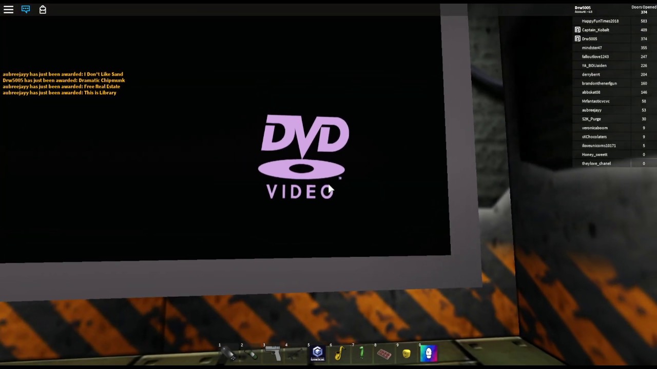 DVD hits the corner of the screen YouTube