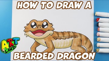 How to Draw a Bearded Dragon