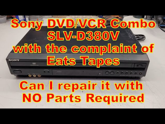 (未使用･未開封品)Development & Testing [DVD] A Sony SLV-D380P DVD/VCR with no VCR tape take up torque