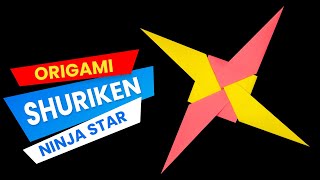 HOW TO MAKE NINJA STAR | ORIGAMI NINJA STAR (Very Easy)