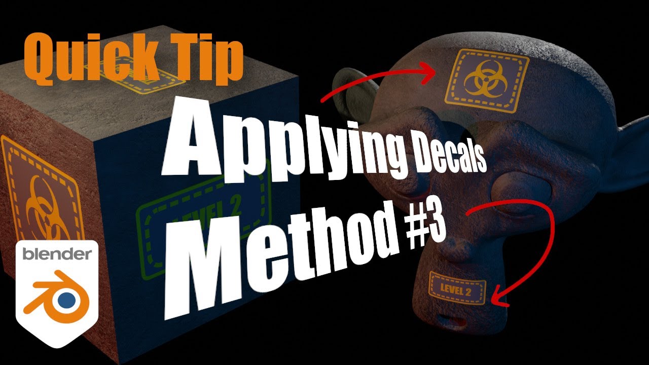 Method 3 for Applying Multiple Decals from a single image (Multiple UV ...