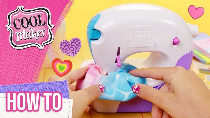 SPIN MASTER COOL MAKER Recharges Stitch 'N Style Fashion Studio pas cher 