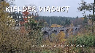 Kielder Viaduct and Wood sculpture walk  This didn't go to plan