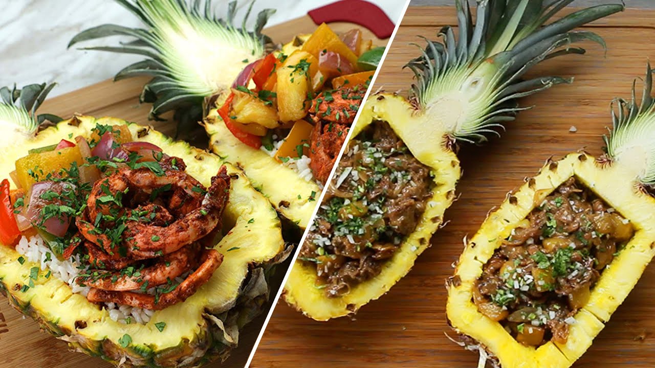 4 Piñas Rellenas - YouTube