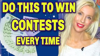 How To Win Contests Every Time
