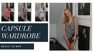 Summer Fashion Style - Capsule Wardrobe - Beach To Bar Sugarmamma.tv