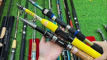 Video 846: Cần Rút Mini Hàng Đẹp Giá Tốt Cứng Cao - Cần Lure Shimano Expride - Cần Ráp Khúc Nhật