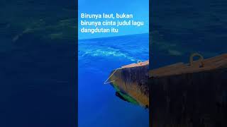 Download Lagu Pemandangan langka, biru laut bersatu padu dengan biru langit. #beach #love #shortvideo MP3