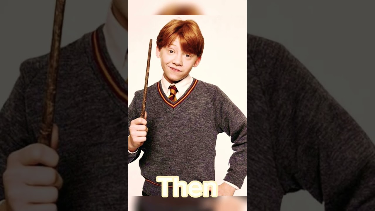 Harry Potter actors then vs now... 