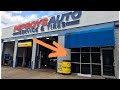 We Re-Tinted Pep Boys Front Entrance Windows in 20% Shade