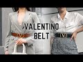 VALENTINO REVERSIBLE BELT REVIEW | Sizing, How to reverse it & Wear and tear