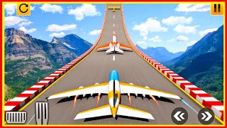 Plane Stunt Racing Plane Game 2021 Android Gameplay #shorts ✈✈ [1] screenshot 2