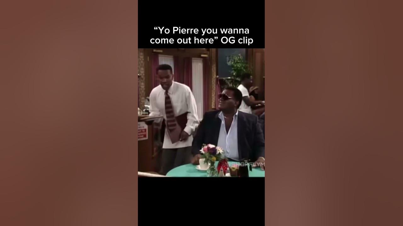 Yo Pierre You Wanna Come Out Here Original OG clip of “Yo Pierre you wanna come out here” #digitalsongsales #nayer