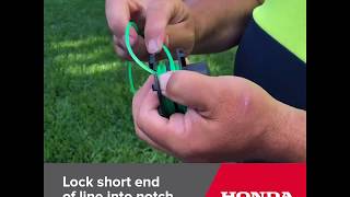 How to refill a Honda Brushcutter