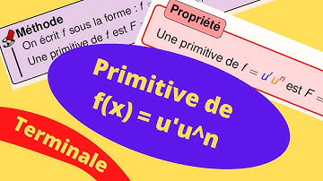 Primitive de u