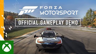 Forza Motorsport - Official Gameplay Demo - Xbox & Bethesda Showcase 2022