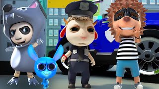 Tommy is The Best Policeman | Cartoon for Kids | Dolly and Friends