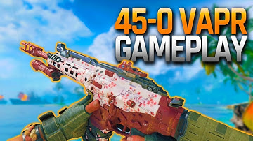 BLACK OPS 4 - 45-0 TDM VAPR-XKG GAMEPLAY