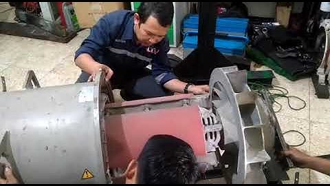 Dismantle generator stamford form LTA ENGINE DIESEL SERVICE