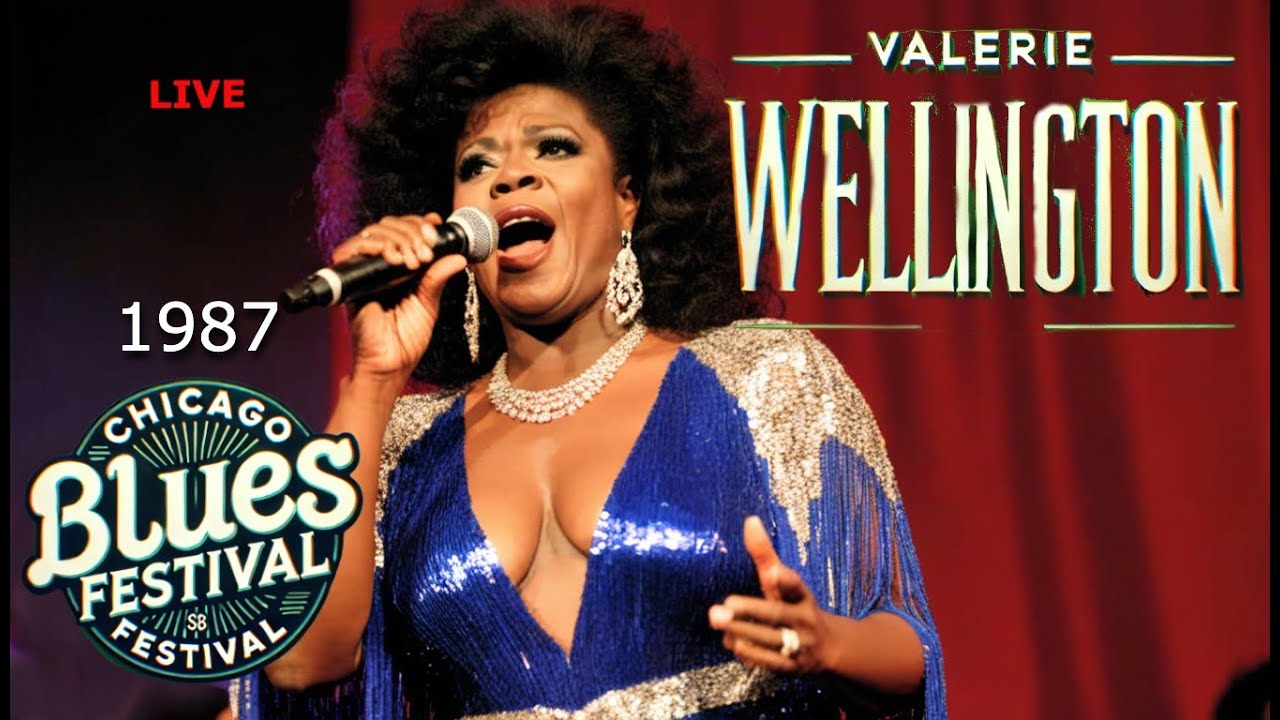 VALERIE WELLINGTON - LIVE AT CHICAGO BLUES FESTIVAL 1987