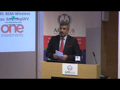 Prof Dr Amir Nisar Closing Remarks - APPS UK International Medical Conference 2017 - London