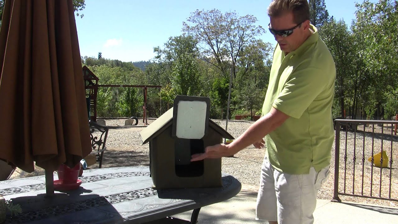 k&h outdoor kitty house unheated