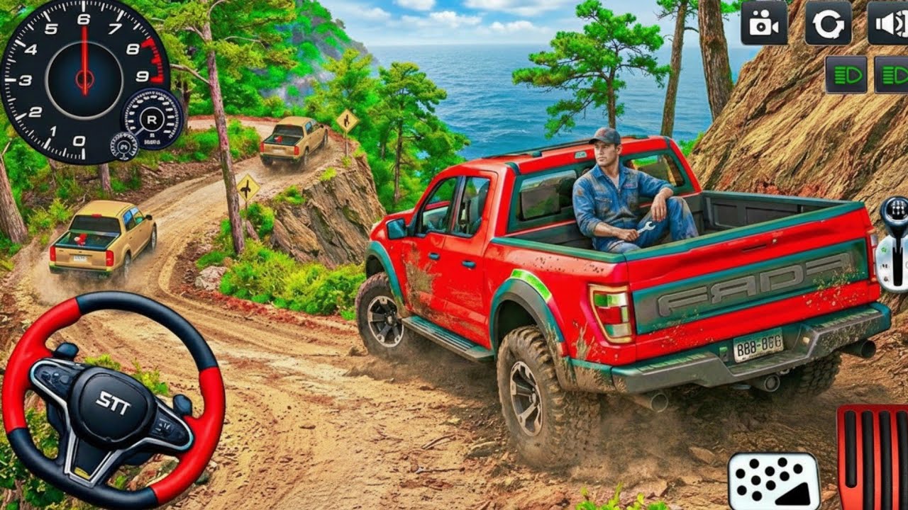 4x4 Offroad Jeep Driving Simulator 3D - Drive SUV 4x4 jeep Offroad Game - Android GamePlay part 36