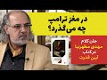 جان کلام مهدی مطهرنیا در مغز ترامپ چه می گذرد 