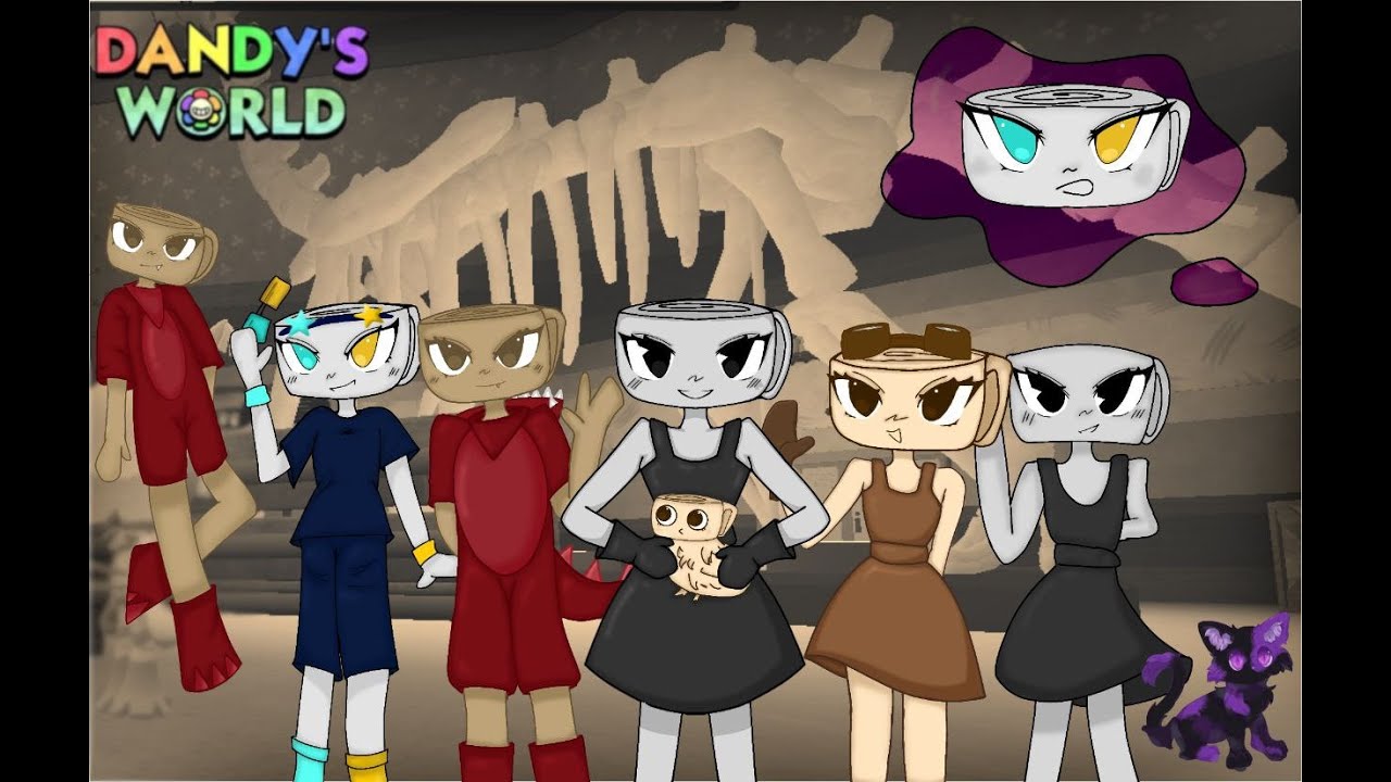 Играем в Dandy's World на Шелли!