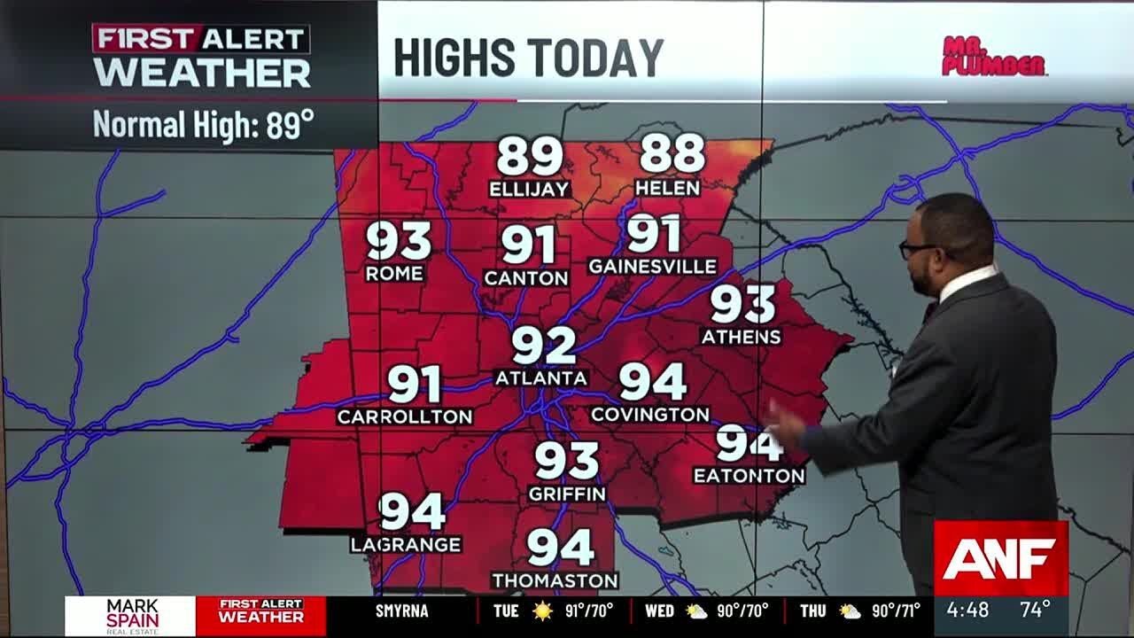 First Alert Forecast: Humidity back on the climb Tuesday - YouTube
