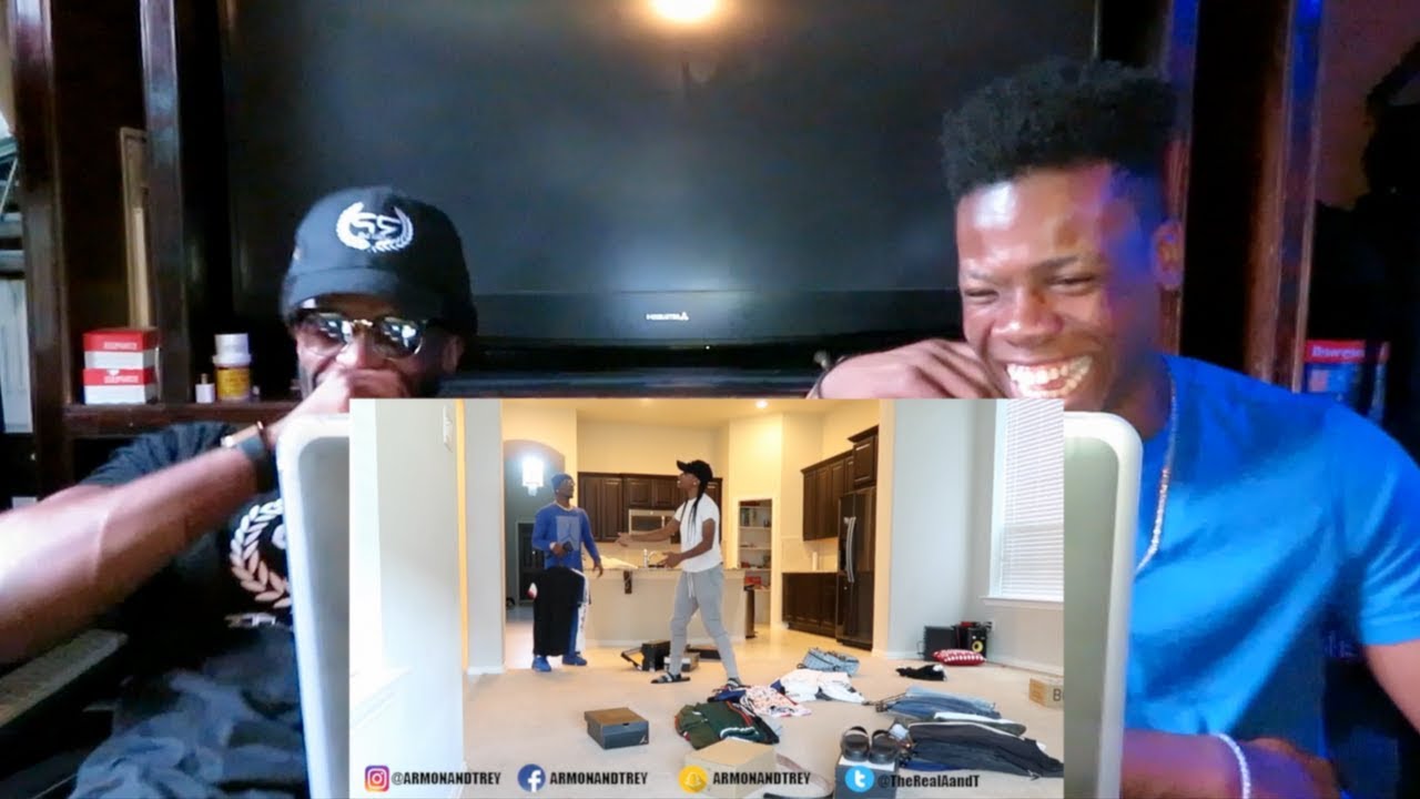 SELLING YOUR WARDROBE PRANK ON PERFECTLAUGHS!!!! *REACTION*