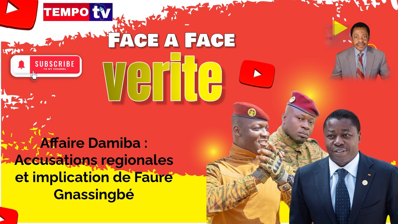 Affaire Damiba : Accusations regionales et implication de Faure Gnassingbé