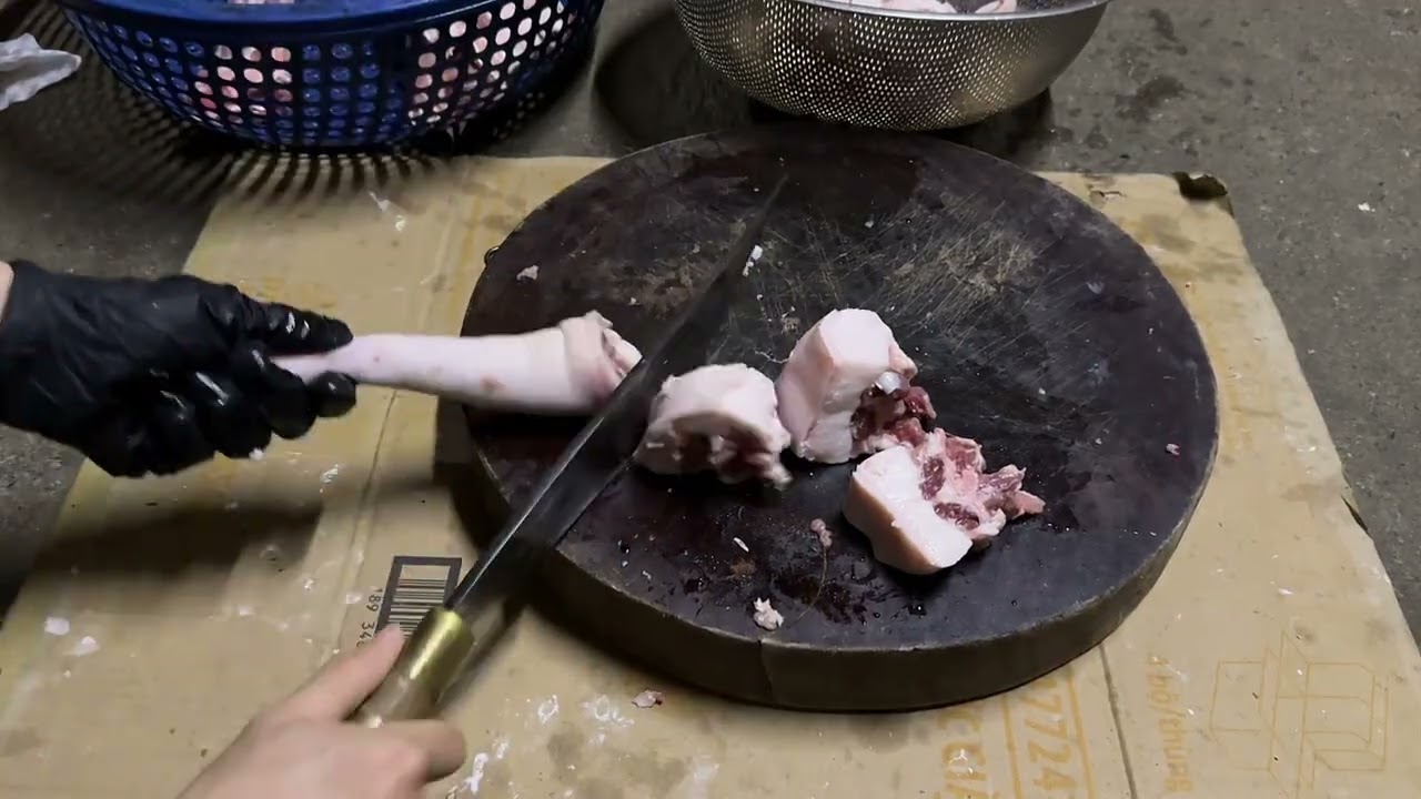 Lâu rồi mới lại test dao chú Súa
