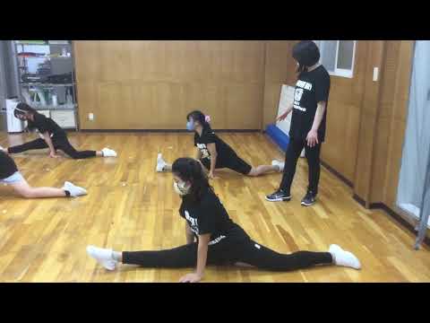 ストレッチ 柔軟体操 キッズダンシング金曜日クラス キッズガーデン武蔵小杉教室 指導 梶原和歌子 2021,10,1