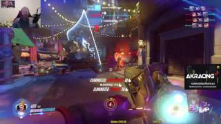 Lassiz Zarya Ulti over a wall