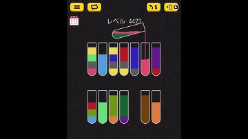 Water sort puzzle level 4423