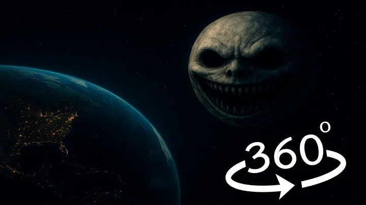 360° VR The Moon wakes up (cosmic horror/astrophobia animation)
