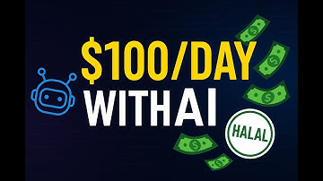 Make $100/Day with AI Tools (Halal Side Hustle Guide 2025)✅