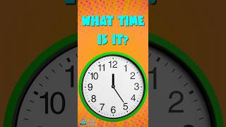 Learn to Tell Time on a Clock in 30 Seconds! #shorts #educationalvideo