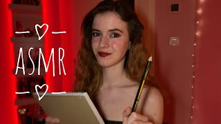 ASMR CZ - Nakreslím ti portrét 👩‍🎨💜 | Šeptání, Tahy tužky