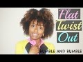 Flat Twist Out avc Bumble and Bumble